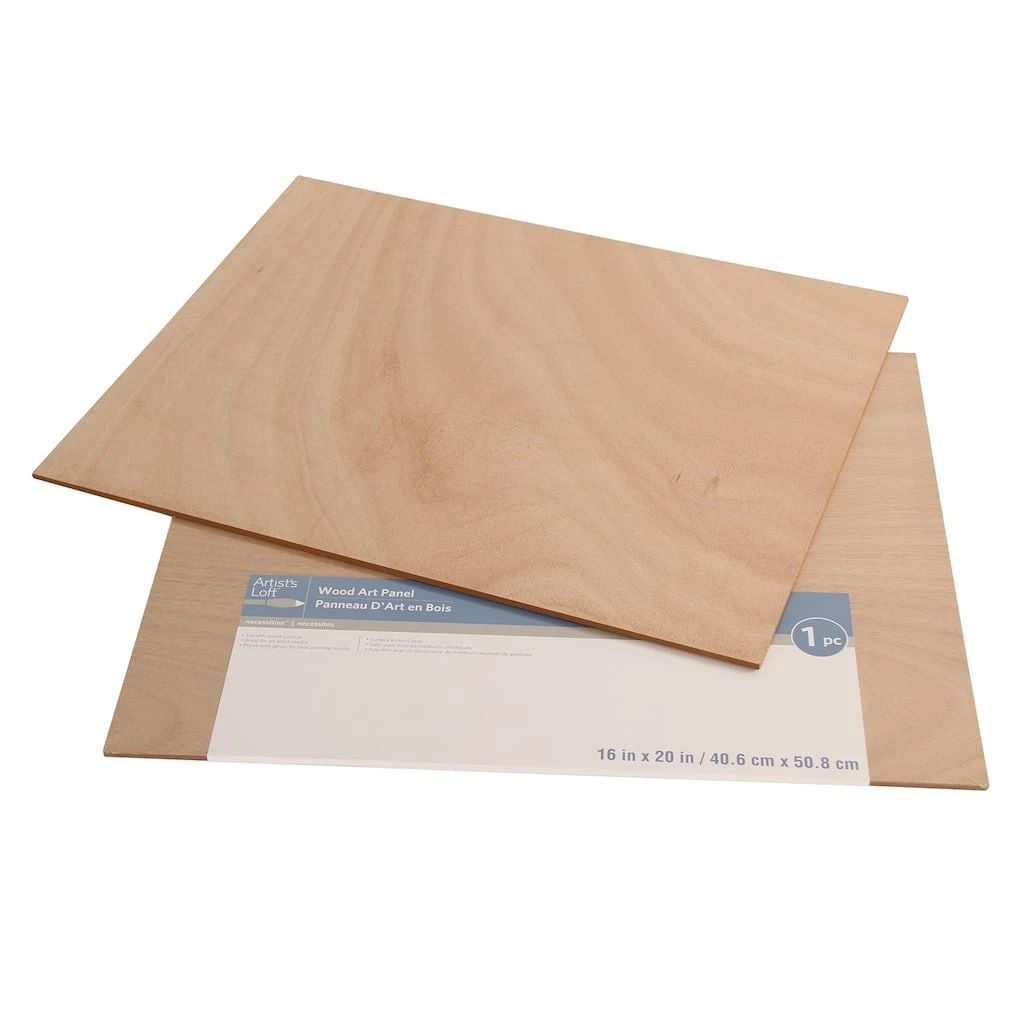 Top 10 β€οΈ 12 Pack: 16" x 20" Unfinished Wood Art Panel by Artist's Loft™ Necessities™ by Artists Loft π 5 Top 10 β€οΈ 12 Pack: 16" x 20" Unfinished Wood Art Panel by Artist's Loft™ Necessities™ by Artists Loft π - Image 3
