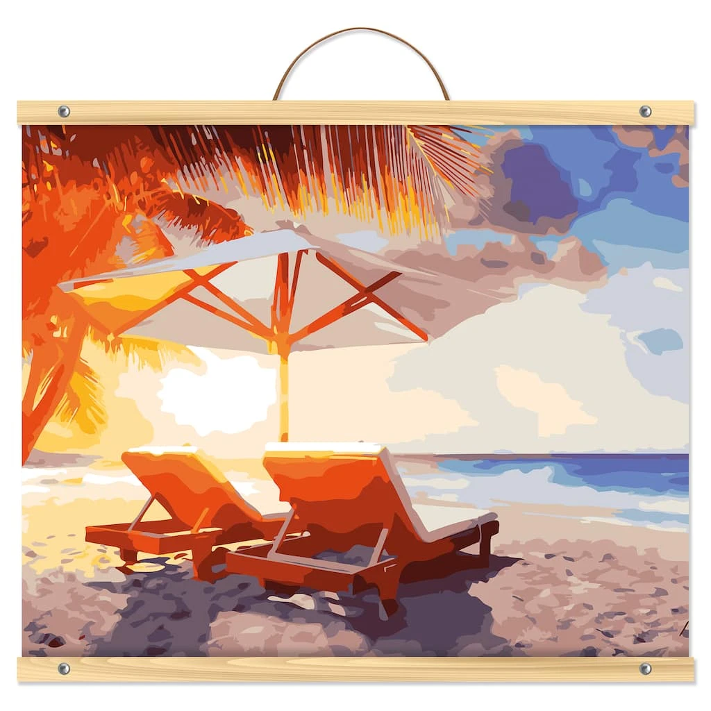 Cheap ๐ Beach with Chairs Paint-by-Number Kit by Artist's Loft™ Necessities™ by Artists Loft ๐ 3 Cheap ๐ Beach with Chairs Paint-by-Number Kit by Artist's Loft™ Necessities™ by Artists Loft ๐