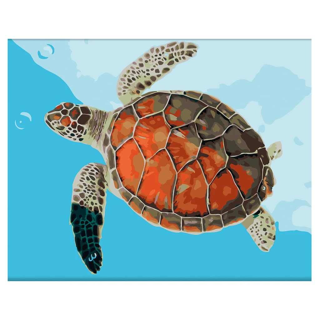 Brand new ✔️ 12 Pack: Sea Turtle Paint-by-Number Kit by Artist's Loft™ Necessities™ by Artists Loft ⌛ 6 Brand new ✔️ 12 Pack: Sea Turtle Paint-by-Number Kit by Artist's Loft™ Necessities™ by Artists Loft ⌛ - Image 4