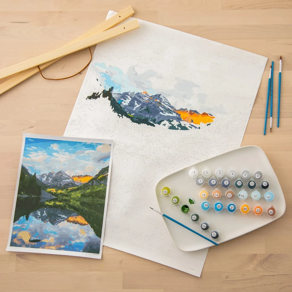 Cheapest ๐ Mountain Scene Paint-by-Number Kit by Artist's Loft™ Necessities™ by Artists Loft โ 4 Cheapest ๐ Mountain Scene Paint-by-Number Kit by Artist's Loft™ Necessities™ by Artists Loft โ - Image 2