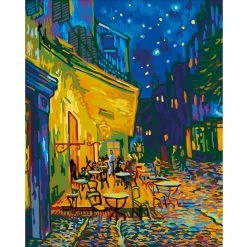 Best Pirce 😀 Terrace at Night Paint-by-Number Kit by Artist's Loft™ Necessities™ by Artists Loft 🥰 -Artists Loft Sales 10624586 5