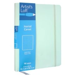 Best deal π Mint Green Dot Journal, 6" x 8" by Artist's Loft™ by Artists Loft π