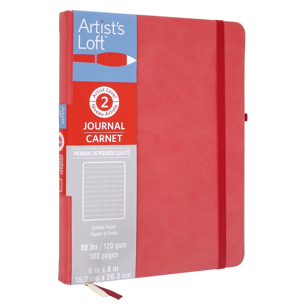 New ❤️ Red Premium Hardcover Dot Journal, 6" x 8" by Artist's Loft™ by Artists Loft ❤️ 3 New ❤️ Red Premium Hardcover Dot Journal, 6" x 8" by Artist's Loft™ by Artists Loft ❤️