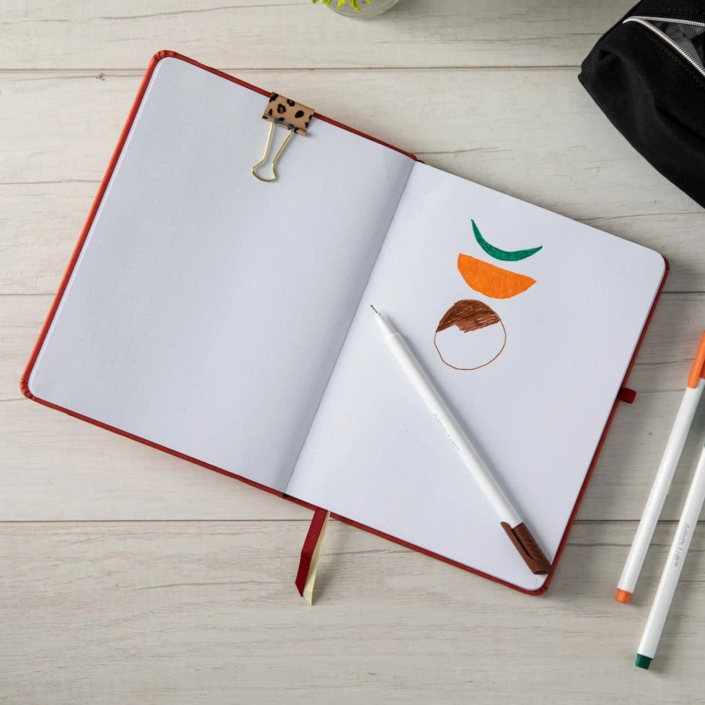 New ❤️ Red Premium Hardcover Dot Journal, 6" x 8" by Artist's Loft™ by Artists Loft ❤️ 4 New ❤️ Red Premium Hardcover Dot Journal, 6" x 8" by Artist's Loft™ by Artists Loft ❤️ - Image 2