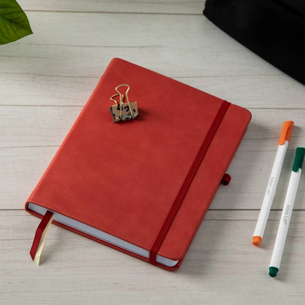 New ❤️ Red Premium Hardcover Dot Journal, 6" x 8" by Artist's Loft™ by Artists Loft ❤️ 7 New ❤️ Red Premium Hardcover Dot Journal, 6" x 8" by Artist's Loft™ by Artists Loft ❤️ - Image 5