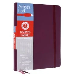 Buy ⌛ 12 Pack: Wine Premium Hardcover Dot Journal by Artist's Loft™, 6" x 8" by Artists Loft ✔️
