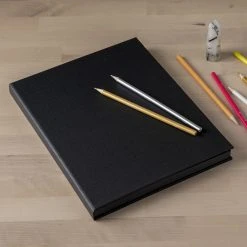 Hot Sale 🎉 Black Page Premium Hardcover Sketchbook, 8.5" x 11" by Artist's Loft™ by Artists Loft ✨ -Artists Loft Sales 10627706 21