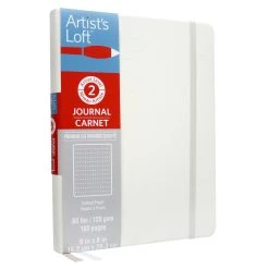 New β€οΈ Soft White Dot Hardcover Journal by Artist's Loft® by Artists Loft β¨