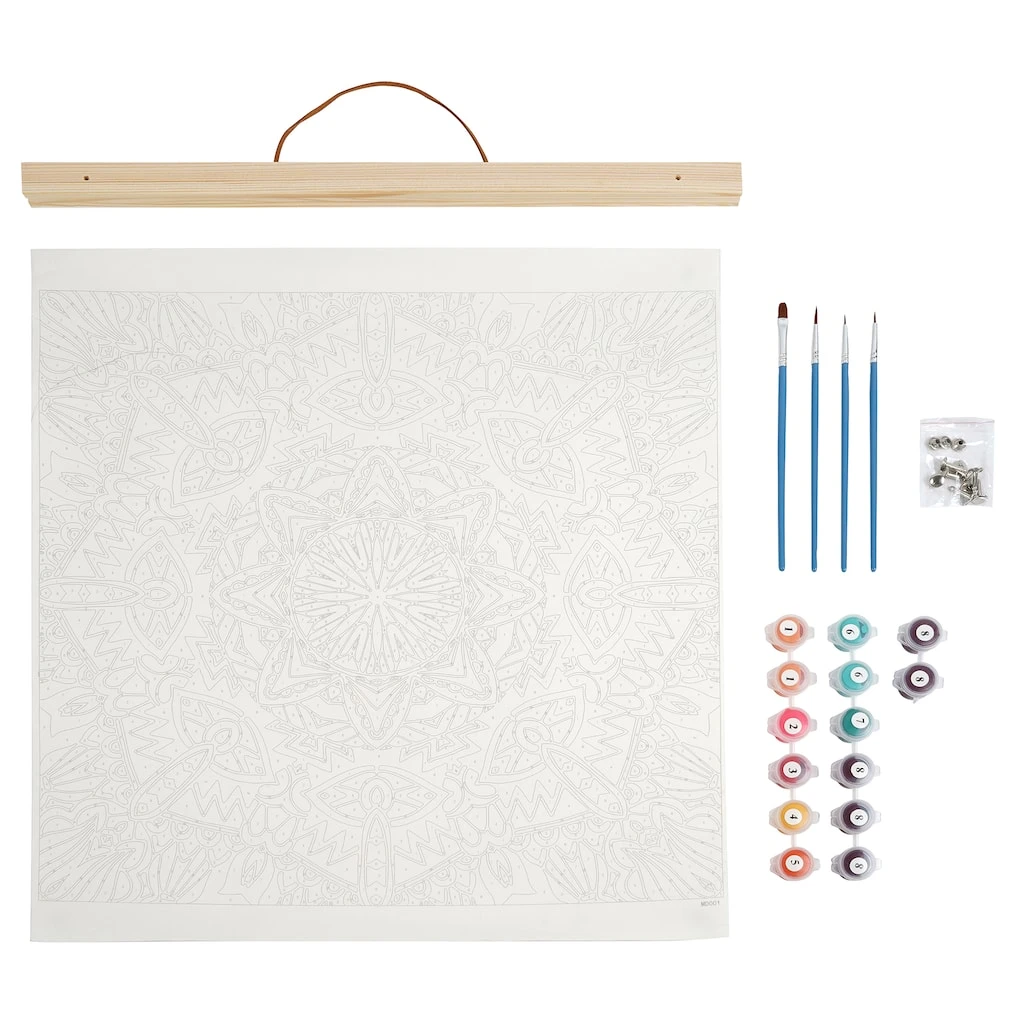 Outlet ⌛ Multicolor Mandala Paint by Number Kit by Artist's Loft™ Necessities™ by Artists Loft ⭐ 5 Outlet ⌛ Multicolor Mandala Paint by Number Kit by Artist's Loft™ Necessities™ by Artists Loft ⭐ - Image 3