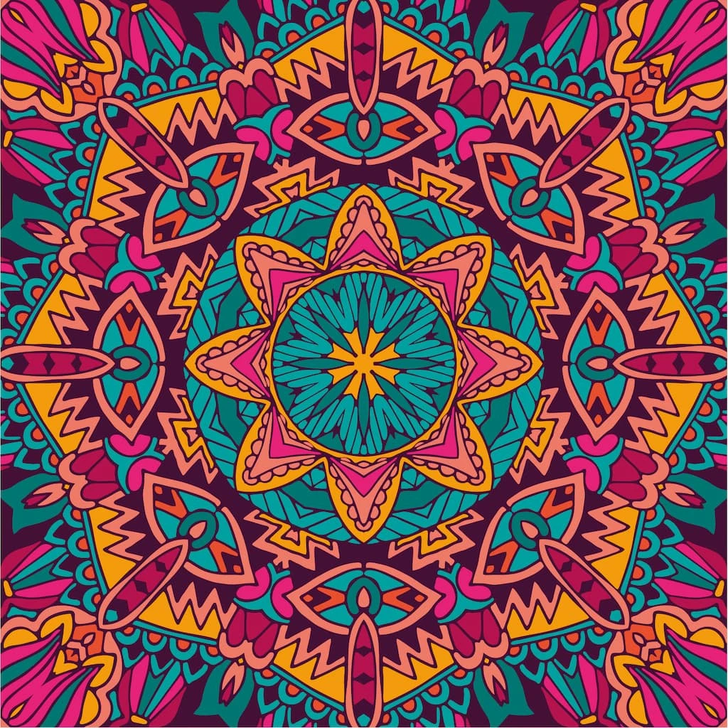 Outlet ⌛ Multicolor Mandala Paint by Number Kit by Artist's Loft™ Necessities™ by Artists Loft ⭐ 8 Outlet ⌛ Multicolor Mandala Paint by Number Kit by Artist's Loft™ Necessities™ by Artists Loft ⭐ - Image 6