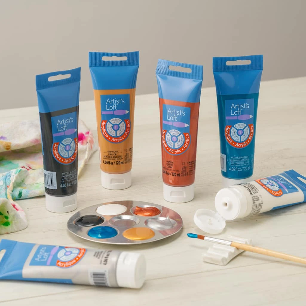 Best Sale π 12 Packs: 6 ct. (72 total) Metallic Acrylic Paint Set by Artist's Loft™ by Artists Loft π 9 Best Sale π 12 Packs: 6 ct. (72 total) Metallic Acrylic Paint Set by Artist's Loft™ by Artists Loft π - Image 7