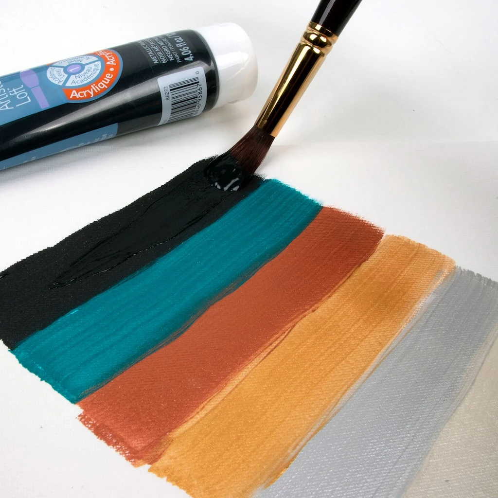 Best Sale π 12 Packs: 6 ct. (72 total) Metallic Acrylic Paint Set by Artist's Loft™ by Artists Loft π 4 Best Sale π 12 Packs: 6 ct. (72 total) Metallic Acrylic Paint Set by Artist's Loft™ by Artists Loft π - Image 2