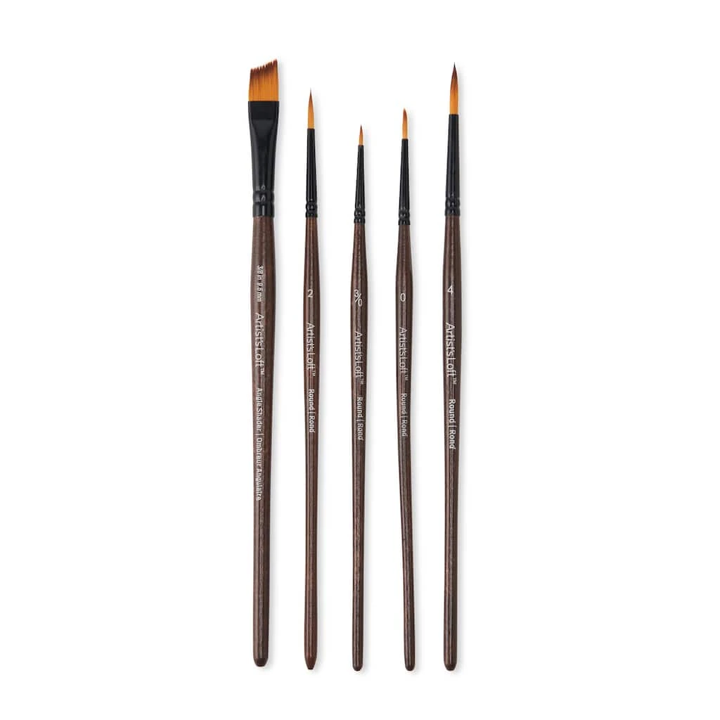 Best deal β Golden Synthetic Acrylic 5 Piece Brush Set by Artist's Loft™ by Artists Loft π 3 Best deal β Golden Synthetic Acrylic 5 Piece Brush Set by Artist's Loft™ by Artists Loft π