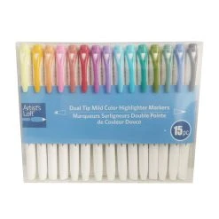 Best Sale 🤩 6 Packs: 15 ct. (90 total) Dual Tip Mild Color Highlighter Markers by Artist's Loft™ by Artists Loft ✔️