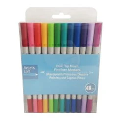 Best deal ⭐ Dual Tip Brush Fineliner Markers by Artist's Loft™ by Artists Loft 🛒 9 Best deal ⭐ Dual Tip Brush Fineliner Markers by Artist's Loft™ by Artists Loft 🛒 -Artists Loft Sales 10670333 1