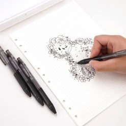 Outlet ⌛ 0.7mm Black Retractable Gel Pens by Artist's Loft™, 4ct. by Artists Loft ✨ -Artists Loft Sales 10670339 4