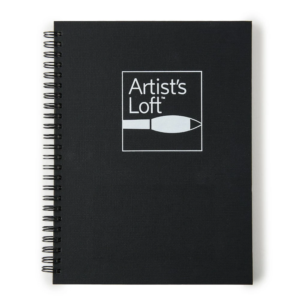 Best Sale 🔔 Black Hard Cover Drawing Pad by Artist's Loft™, 5.5" x 8.5" by Artists Loft ✨ 3 Best Sale 🔔 Black Hard Cover Drawing Pad by Artist's Loft™, 5.5" x 8.5" by Artists Loft ✨