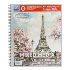 Hot Sale ⌛ Mixed Media Heavy Weight Paper Pad by Artist's Loft™ by Artists Loft ❤️ -Artists Loft Sales 10670971 1 1