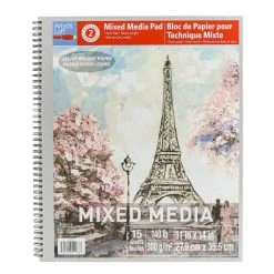 Hot Sale ⌛ Mixed Media Heavy Weight Paper Pad by Artist's Loft™ by Artists Loft ❤️