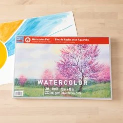 Cheap 🥰 6 Pack: Watercolor Pad by Artist's Loft™, 12" x 18" by Artists Loft 🧨 -Artists Loft Sales 10670972 40 1