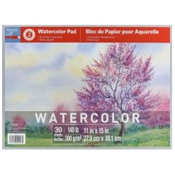 Buy 🥰 9 Pack: Watercolor Pad by Artist's Loft™, 11" x 15" by Artists Loft 🎉