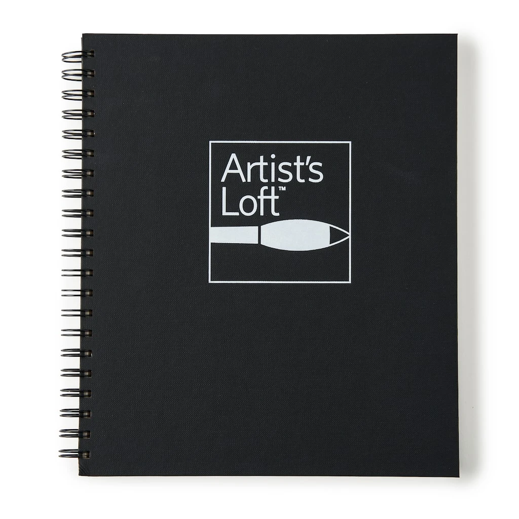 Outlet ⭐ 6 Pack: Black Hard Cover Watercolor Pad by Artist's Loft™, 8.5" x 11" by Artists Loft ⭐ 3 Outlet ⭐ 6 Pack: Black Hard Cover Watercolor Pad by Artist's Loft™, 8.5" x 11" by Artists Loft ⭐