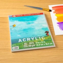 Best Pirce 😍 Acrylic Paper Pad by Artist's Loft™ by Artists Loft 🎉 -Artists Loft Sales 10670979 20