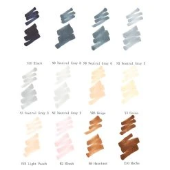 Outlet ❤️ Dual Tip Gray Sketch Marker Bundle Pack by Artist's Loft™ by Artists Loft 💯 -Artists Loft Sales 10678976 6