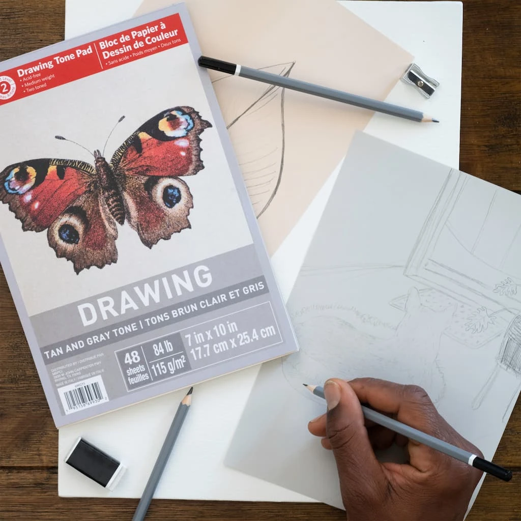 Budget 🧨 Tan & Gray Tone Drawing Pad by Artist's Loft™ by Artists Loft 🎉 4 Budget 🧨 Tan & Gray Tone Drawing Pad by Artist's Loft™ by Artists Loft 🎉 - Image 2