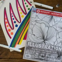 Deals ❤️ Bristol Vellum Illustration Pad by Artist's Loft™, 9" x 12" by Artists Loft 🧨 -Artists Loft Sales 10690262 2