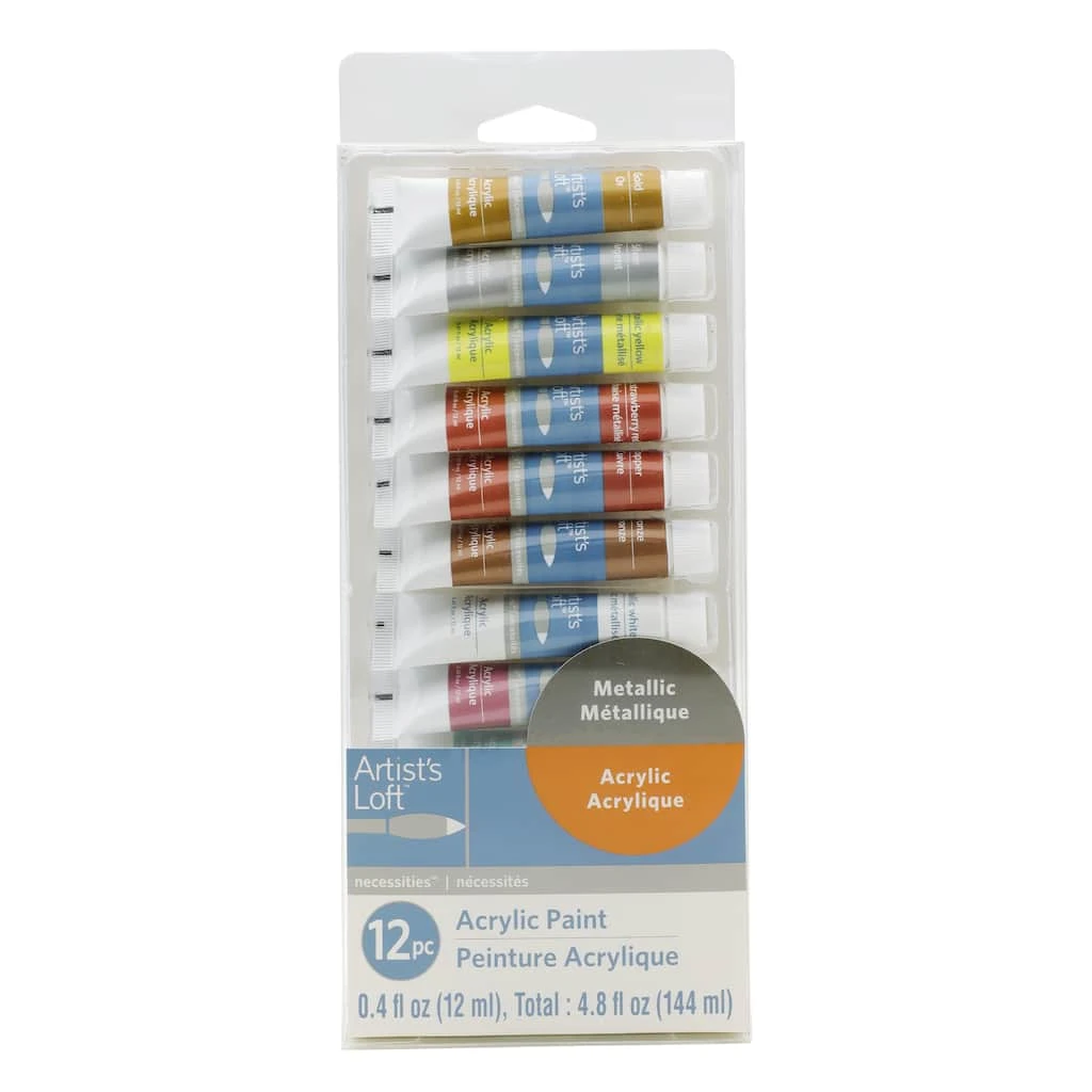 Flash Sale ๐ Metallic Acrylic Paint Set by Artist's Loft™ Necessities™ by Artists Loft ๐ 3 Flash Sale ๐ Metallic Acrylic Paint Set by Artist's Loft™ Necessities™ by Artists Loft ๐
