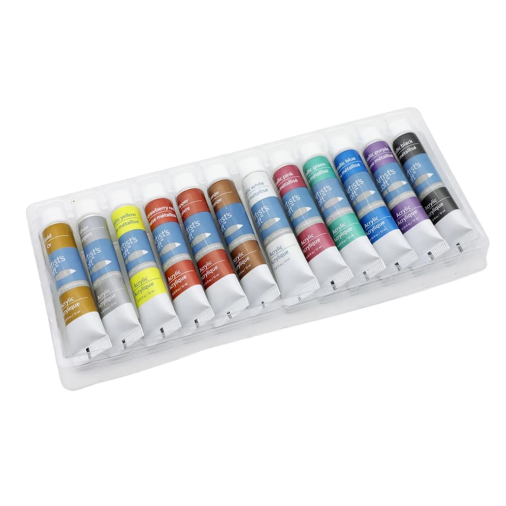 Flash Sale ๐ Metallic Acrylic Paint Set by Artist's Loft™ Necessities™ by Artists Loft ๐ 5 Flash Sale ๐ Metallic Acrylic Paint Set by Artist's Loft™ Necessities™ by Artists Loft ๐ - Image 3