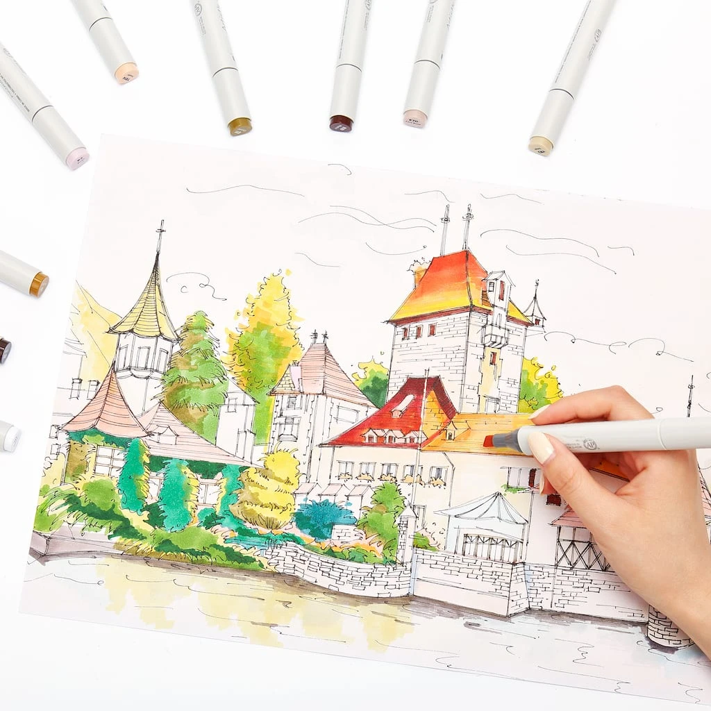 Top 10 ๐งจ Dual Tip Neutral Sketch Marker Set by Artist's Loft™ by Artists Loft ๐คฉ 7 Top 10 ๐งจ Dual Tip Neutral Sketch Marker Set by Artist's Loft™ by Artists Loft ๐คฉ - Image 5