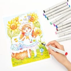 Best Sale ✨ Dual Tip Jewel Tone Sketch Marker Set by Artist's Loft™ by Artists Loft 👏 -Artists Loft Sales 10691936 7