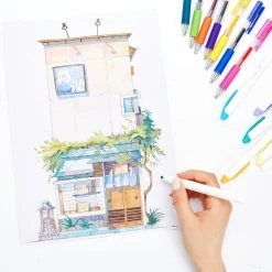 New 🔔 Bright Gel Pen & Highlighter Journaling Set by Artist's Loft™ by Artists Loft 🔥 -Artists Loft Sales 10692637 6