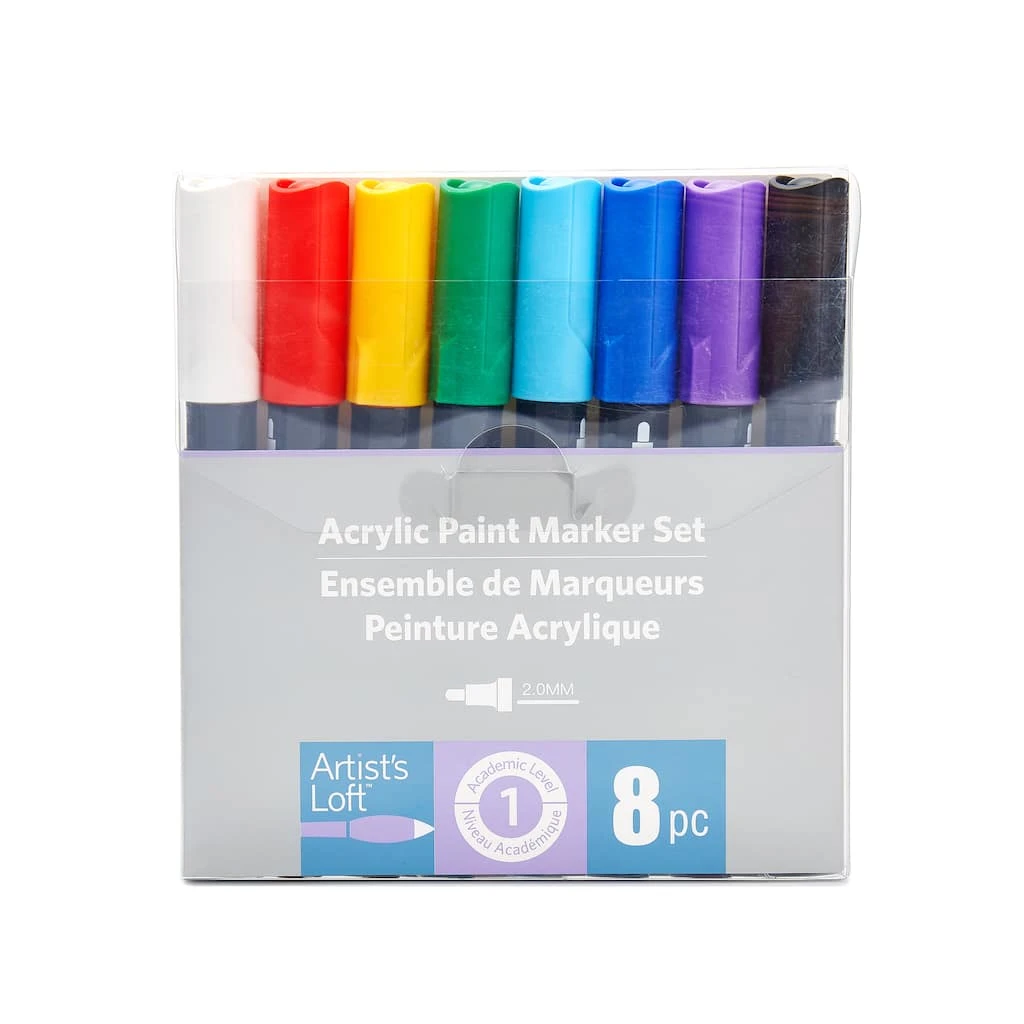 Top 10 π Bullet Tip 8 Color Paint Marker Set by Artist's Loft™ by Artists Loft β€οΈ 3 Top 10 π Bullet Tip 8 Color Paint Marker Set by Artist's Loft™ by Artists Loft β€οΈ