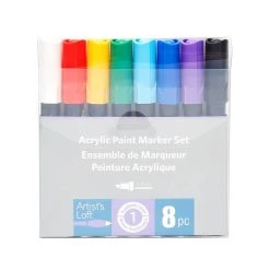Promo ❤️ 6 Packs: 8 ct. (48 total) Chisel Tip Paint Markers by Artist's Loft™ by Artists Loft 😍