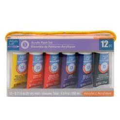 Brand new ✔️ 12 Color Basics Acrylic Paint Set by Artist's Loft™ by Artists Loft 🌟