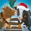 Hot Sale 🤩 Holiday Cows Canvas Painting Kit by Artist's Loft™ Necessities™ by Artists Loft 🧨