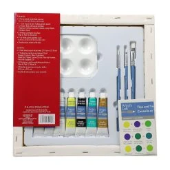 Hot Sale 🤩 Holiday Cows Canvas Painting Kit by Artist's Loft™ Necessities™ by Artists Loft 🧨 -Artists Loft Sales 10704804 6