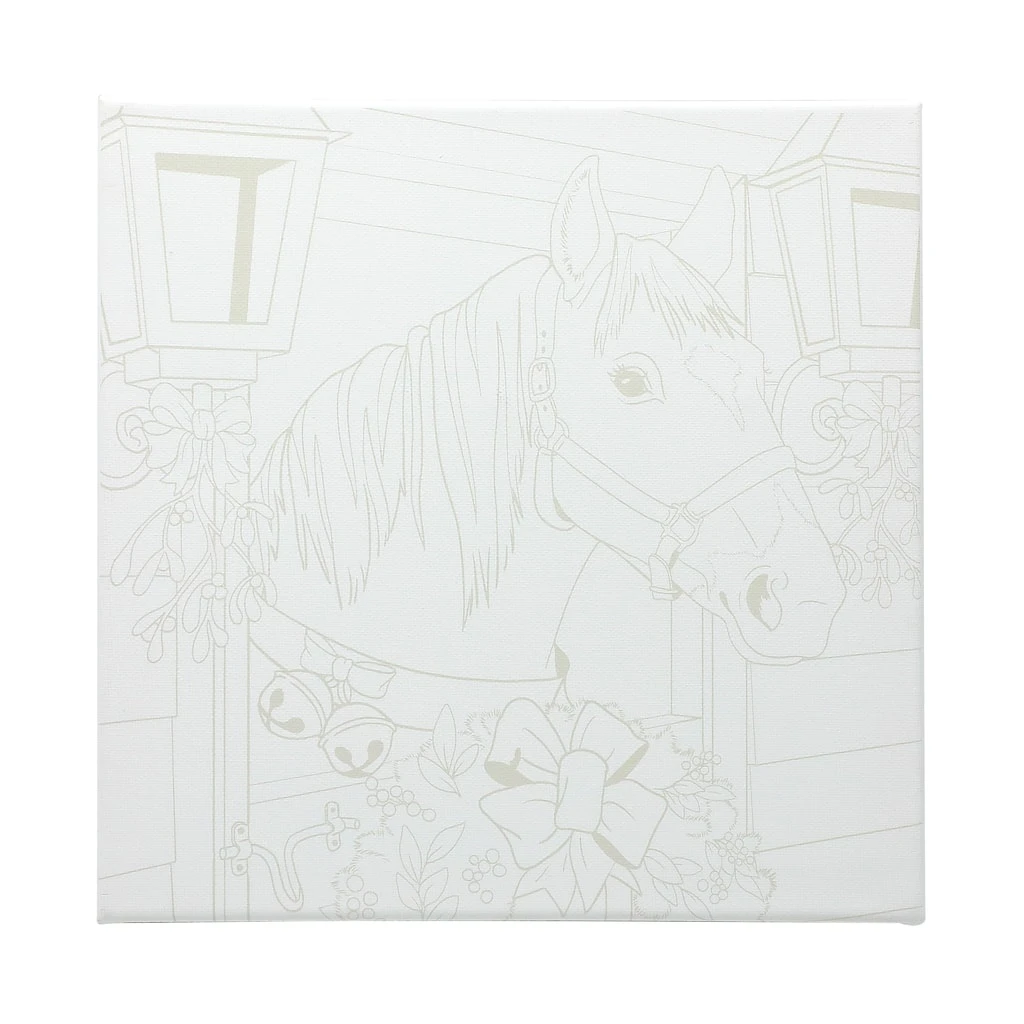 Outlet โญ Holiday Horse Canvas Painting Kit by Artist's Loft™ Necessities™ by Artists Loft ๐ 5 Outlet โญ Holiday Horse Canvas Painting Kit by Artist's Loft™ Necessities™ by Artists Loft ๐ - Image 3