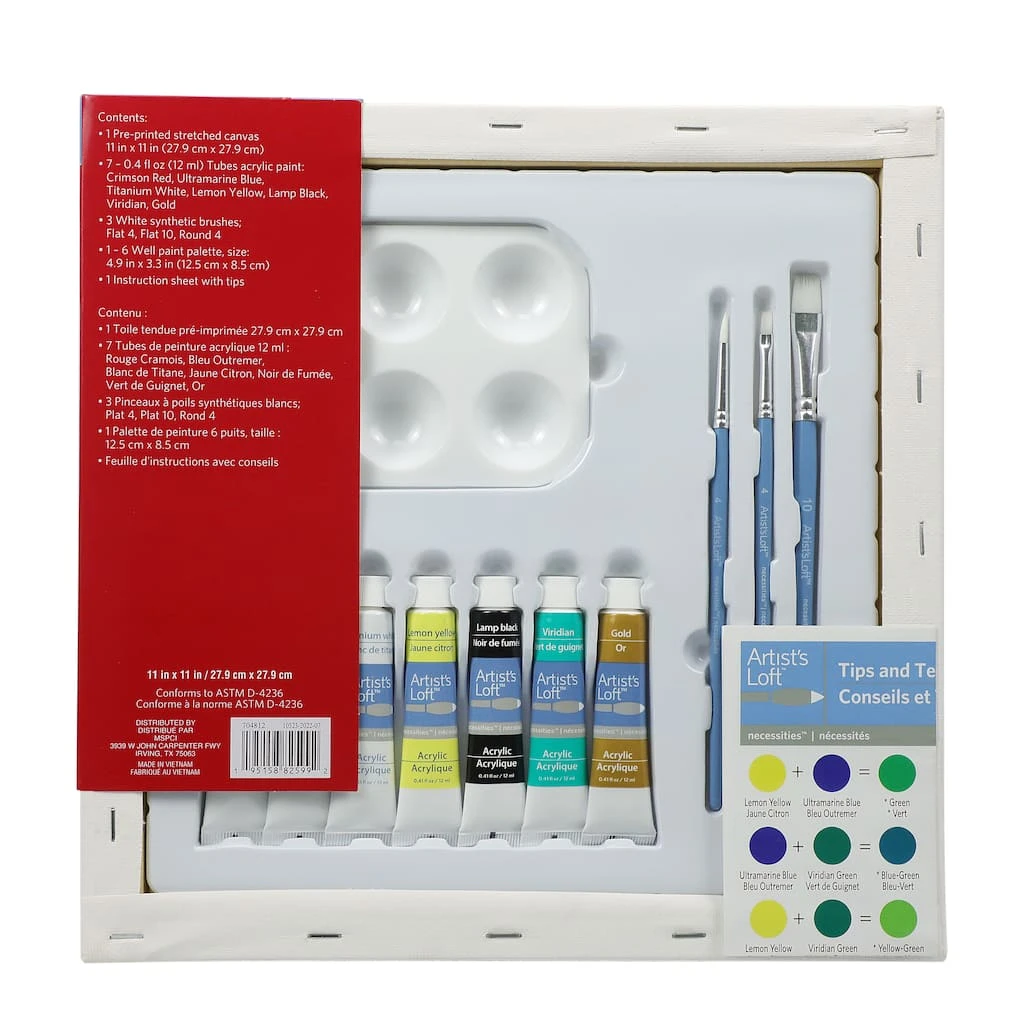 Outlet โญ Holiday Horse Canvas Painting Kit by Artist's Loft™ Necessities™ by Artists Loft ๐ 6 Outlet โญ Holiday Horse Canvas Painting Kit by Artist's Loft™ Necessities™ by Artists Loft ๐ - Image 4