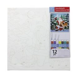 Top 10 👏 Santa & Woodland Critters Canvas Painting Kit by Artist's Loft™ Necessities™ by Artists Loft ✔️ -Artists Loft Sales 10704815 1