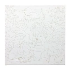 Top 10 👏 Santa & Woodland Critters Canvas Painting Kit by Artist's Loft™ Necessities™ by Artists Loft ✔️ -Artists Loft Sales 10704815 3