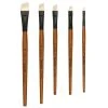 Top 10 ⭐ 12 Pack: Sorrento Oil Short Handle Angle Brush by Artist's Loft™ by Artists Loft ❤️