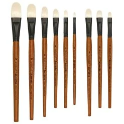 Top 10 π₯° 12 Pack: Sorrento Oil Short Handle Short Filbert Brush by Artist's Loft™ by Artists Loft β¨