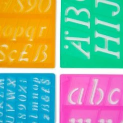 Budget ✔️ 10 Pack: Italic Lettering Templates by Artist’s Loft™ by Artists Loft ❤️ -Artists Loft Sales MP024549 21