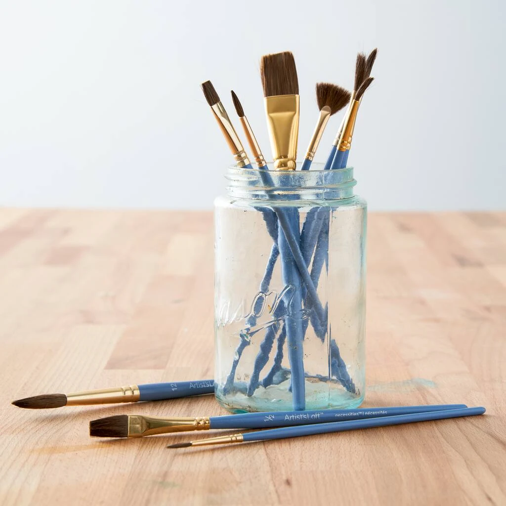 Best deal π€© 12 Packs: 10 ct. (120 total) Natural Camel Hair Mixed 10 Piece Brush Set by Artist's Loft™ Fundamentals™ by Artists Loft π 4 Best deal π€© 12 Packs: 10 ct. (120 total) Natural Camel Hair Mixed 10 Piece Brush Set by Artist's Loft™ Fundamentals™ by Artists Loft π - Image 2