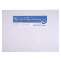 Best Sale β¨ 8 Packs: 5 ct. (40 total) 9" x 12" Value Pack Canvas Panel by Artist's Loft® Necessities™ by Artists Loft π 10 Best Sale β¨ 8 Packs: 5 ct. (40 total) 9" x 12" Value Pack Canvas Panel by Artist's Loft® Necessities™ by Artists Loft π -Artists Loft Sales MP156197 1