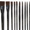 Best deal ✔️ 12 Packs: 10 ct. (120 total) Necessities™ Brown Synthetic Watercolor Brush Set by Artist's Loft™ by Artists Loft 👍 -Artists Loft Sales MP171148 25